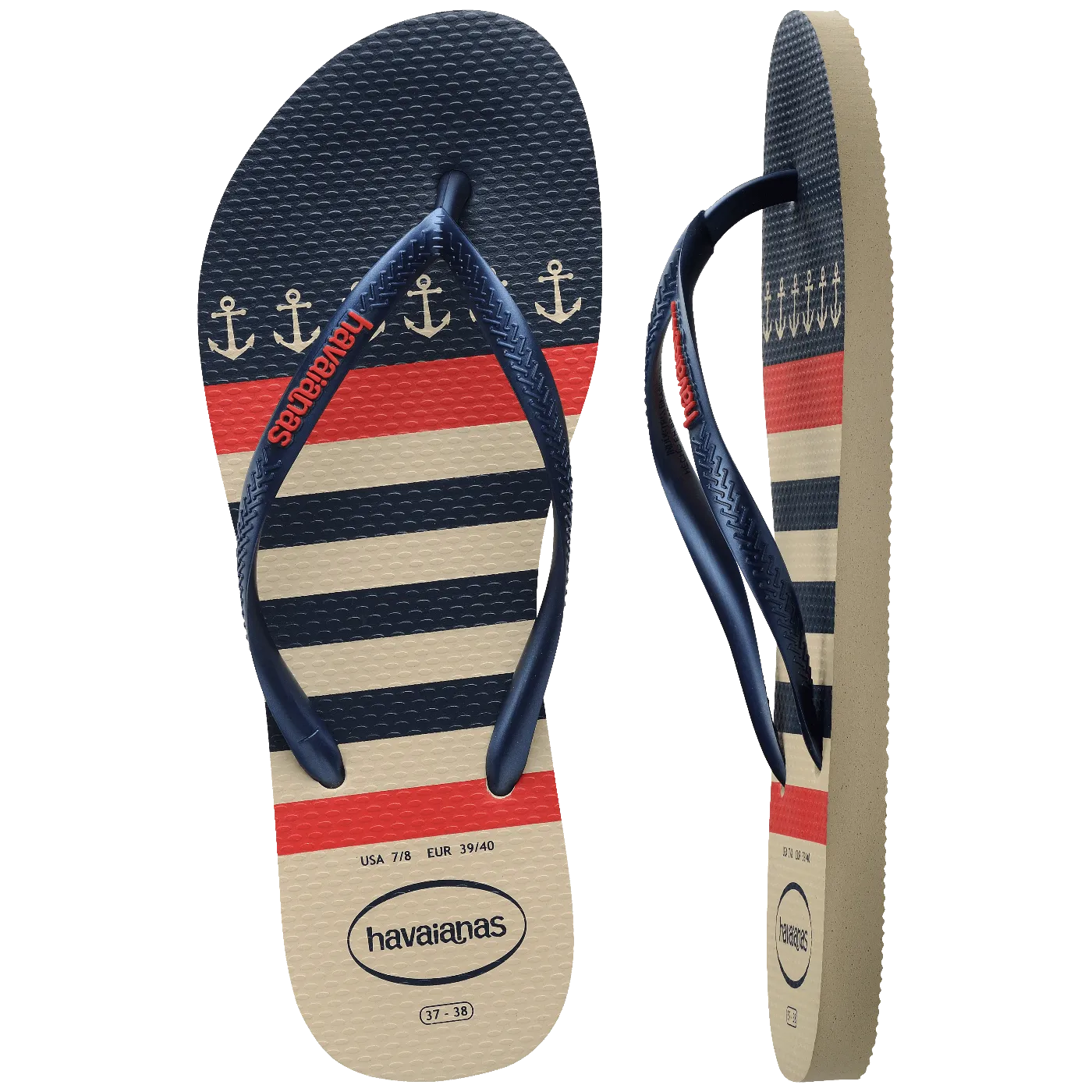 Sandalias para Mujer HAVAIANAS SLIM NAUTICAL 8009