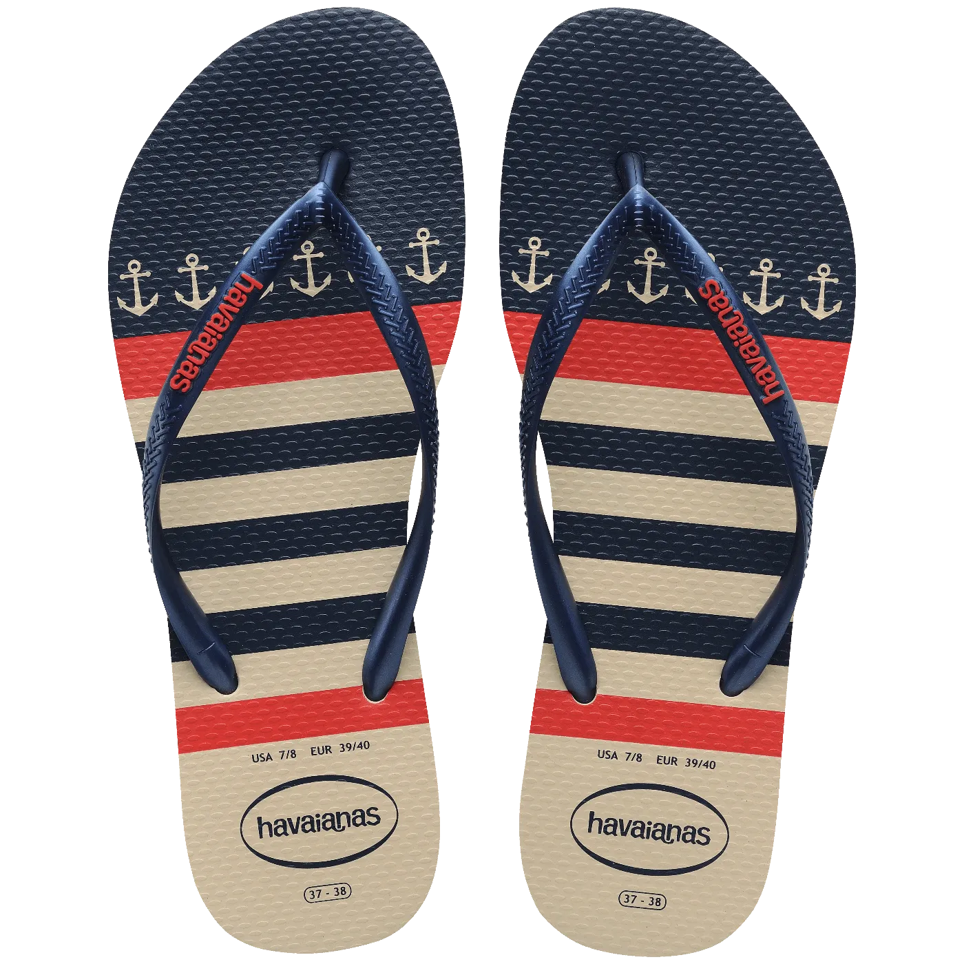 Sandalias para Mujer HAVAIANAS SLIM NAUTICAL 8009