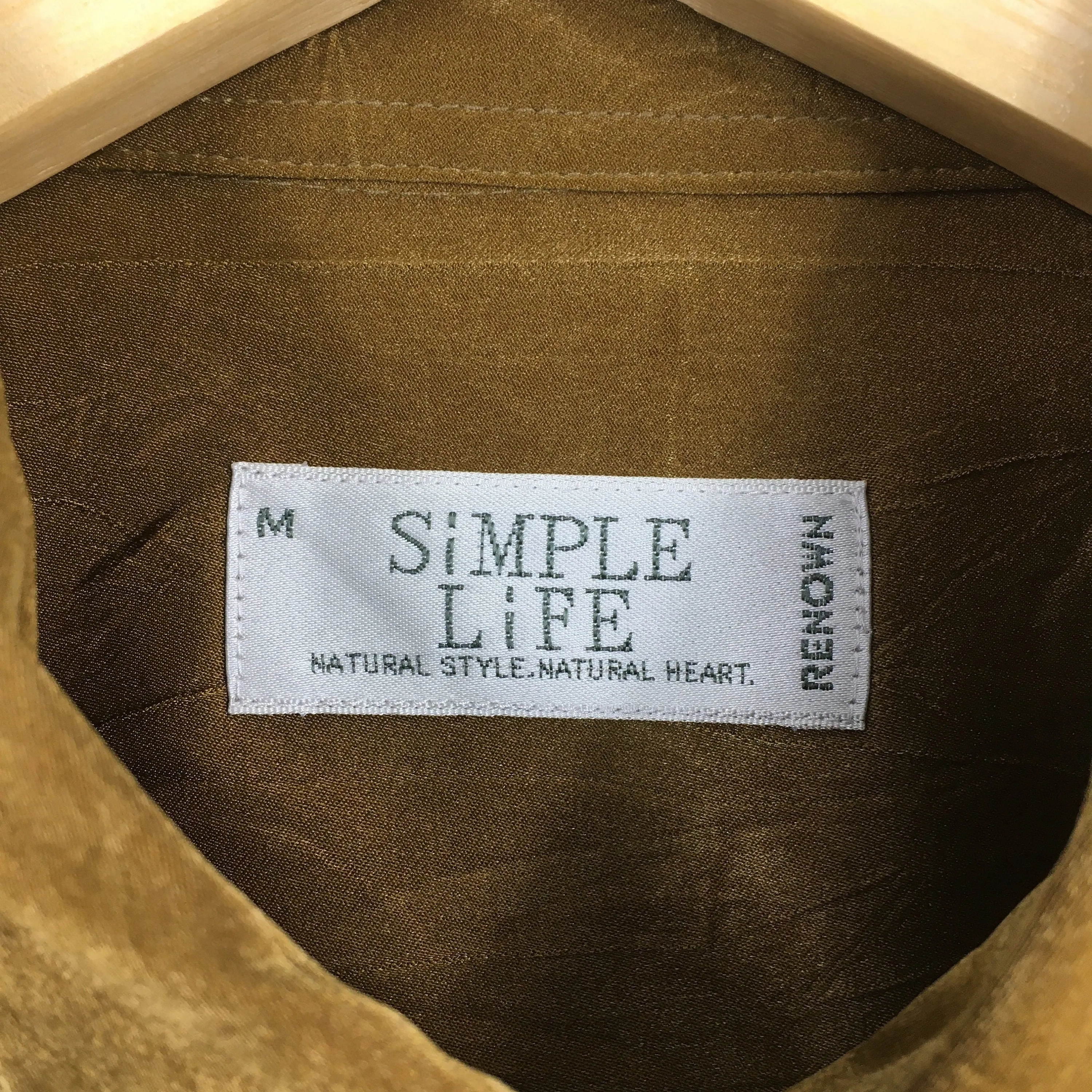Simple Life Polyester Soft Light Shirt Medium