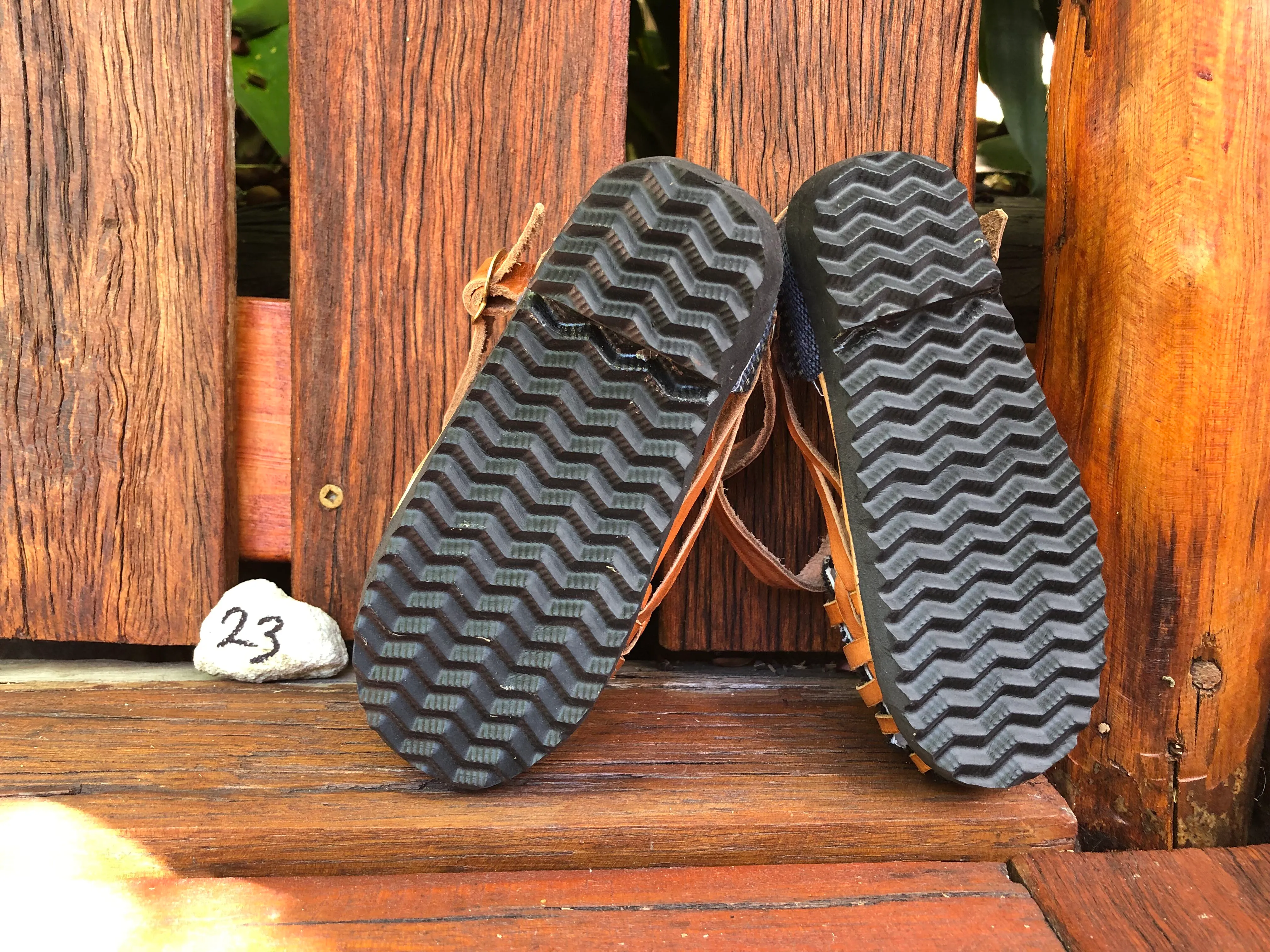 Size 23 Kid's Huarache Sandals - Blue