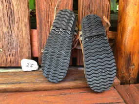 Size 25 Kid's Huarache Sandals - Mustard