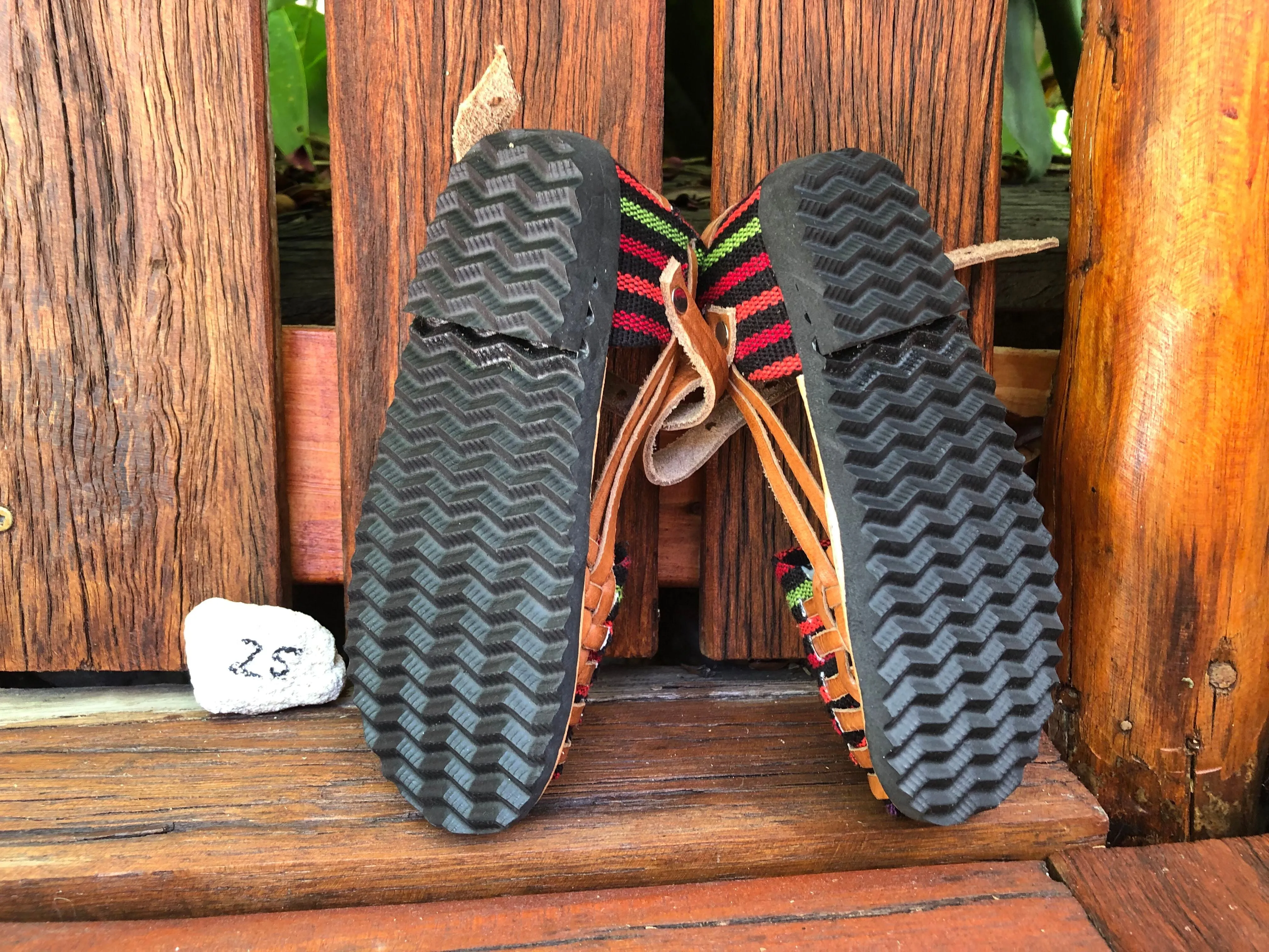 Size 25 Kid's Huarache Sandals - Red