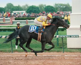 Sunday Silence Winning Kentucky Derby