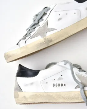 Superstar Sneakers in White Black Cream