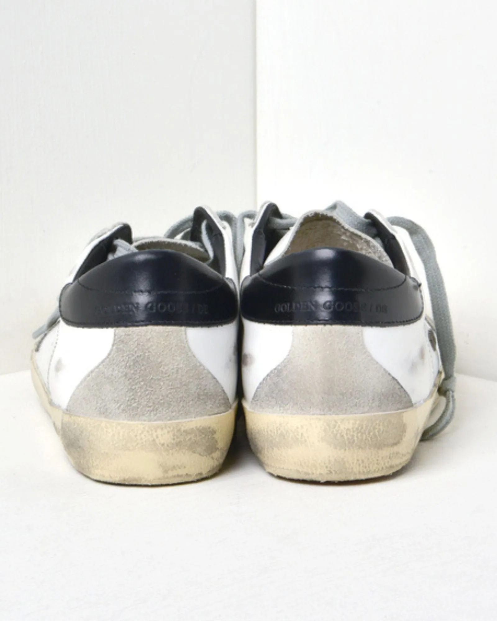 Superstar Sneakers in White Black Cream