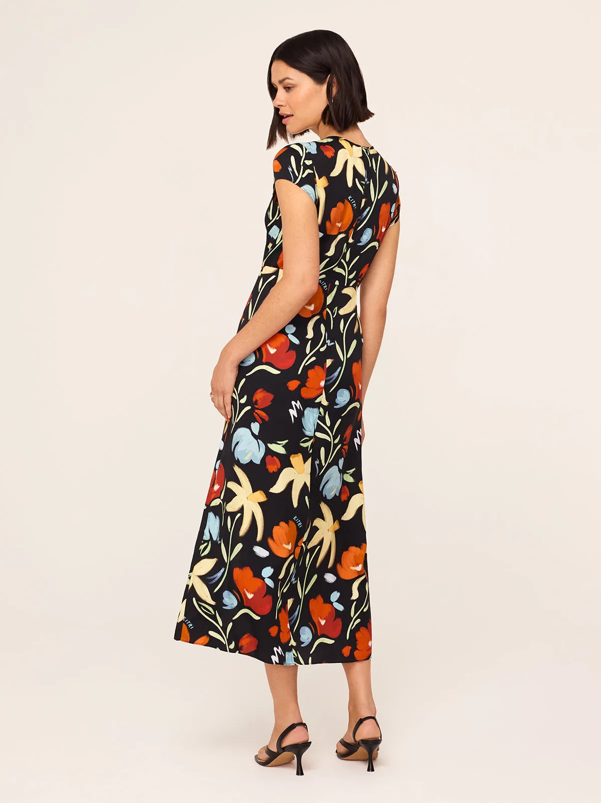 Suzie Primary Floral Print Dress