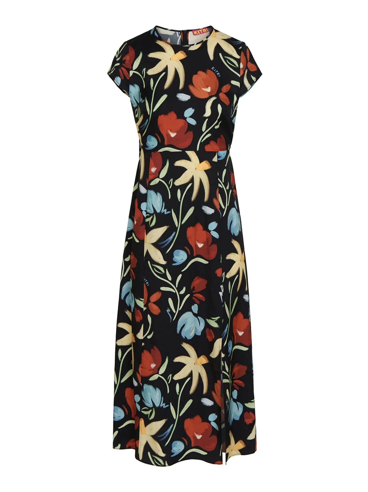 Suzie Primary Floral Print Dress