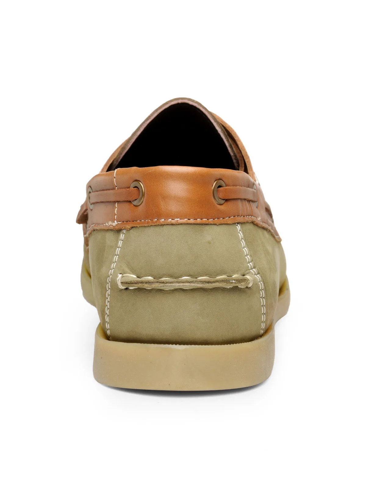Teakwood Leather Men's Grey Slip-ons Shoes