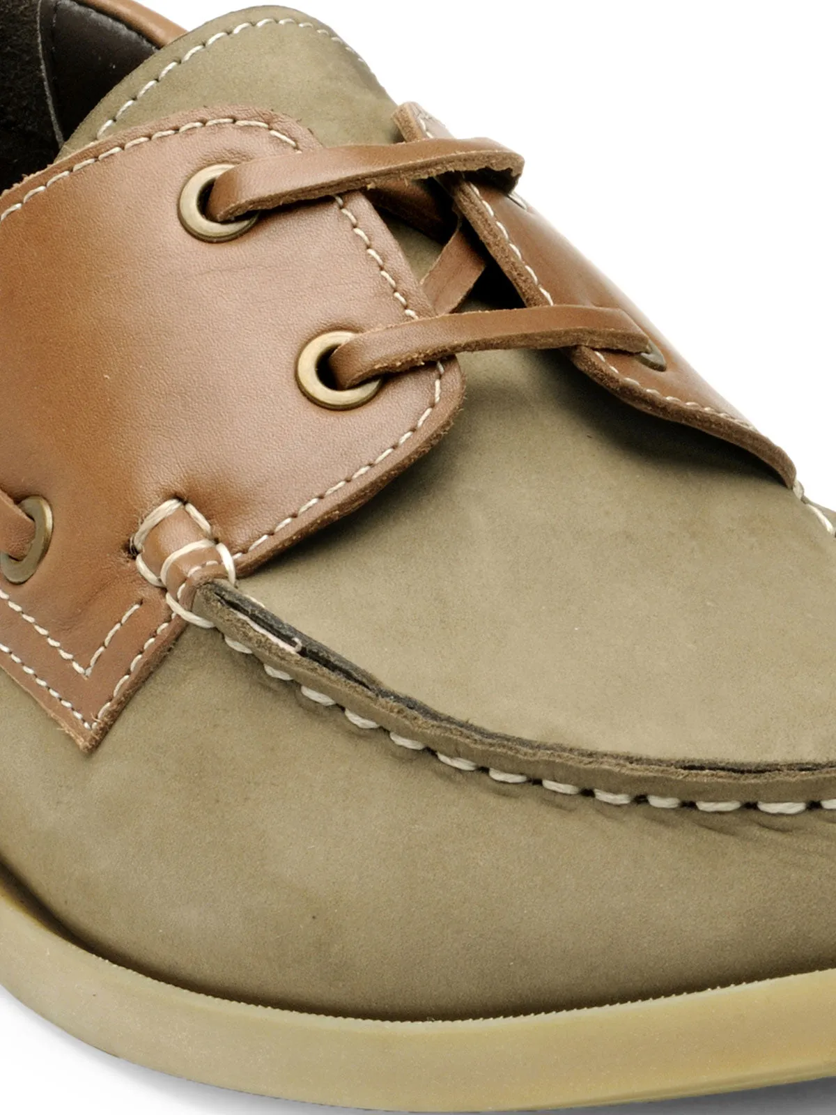 Teakwood Leather Men's Grey Slip-ons Shoes