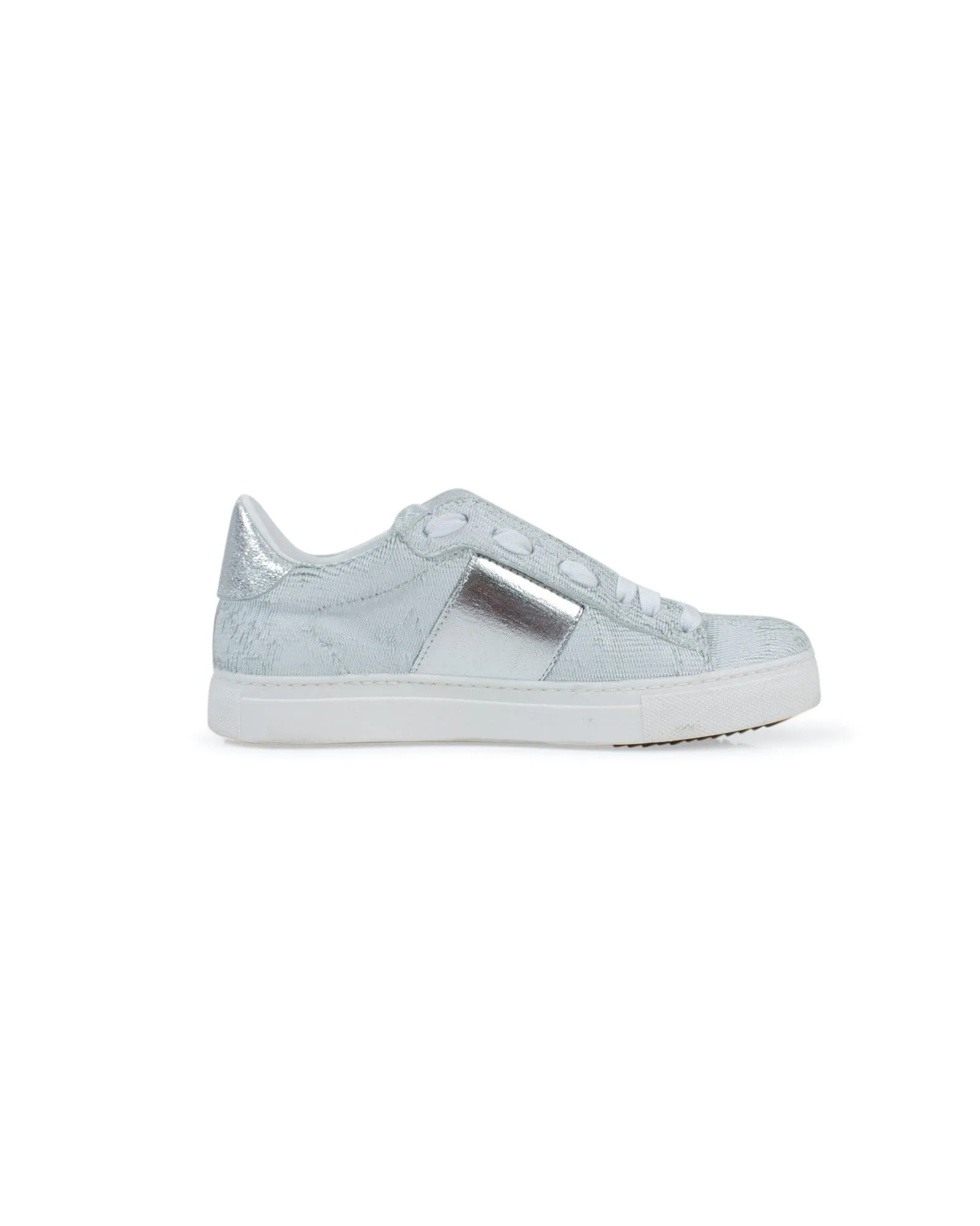 Textured Low Top Sneakers