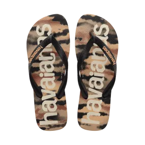 Top Logomania Fashion Flip Flops