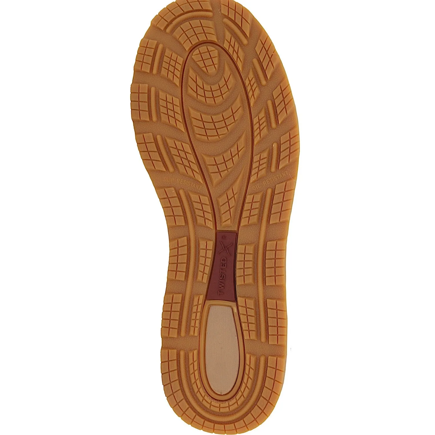 Twisted X Men's Cellstretch Wedge Slip On - Lion Tan