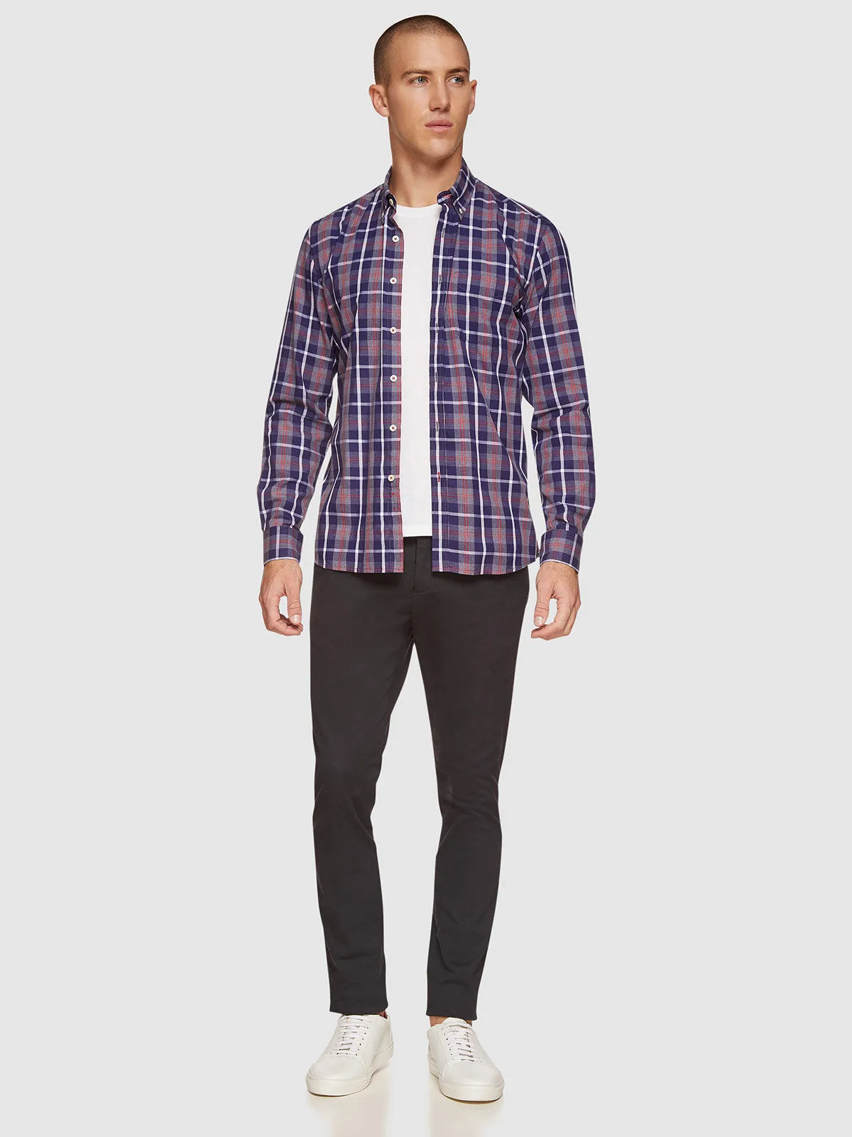 Uxbridge Regular Fit Checked Shirt