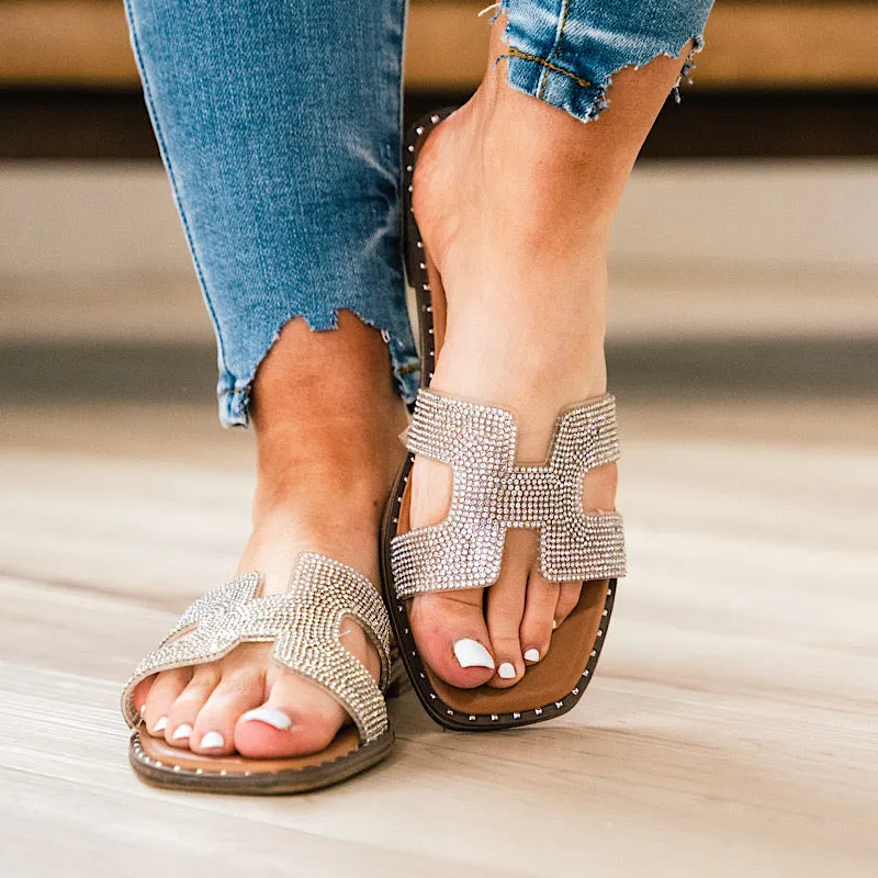 Very G H Street Sandals - White FINAL SALE