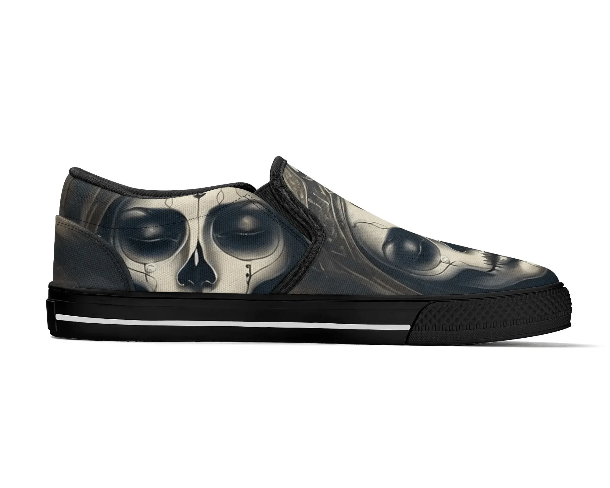 Vintage Mummy Slip Ons