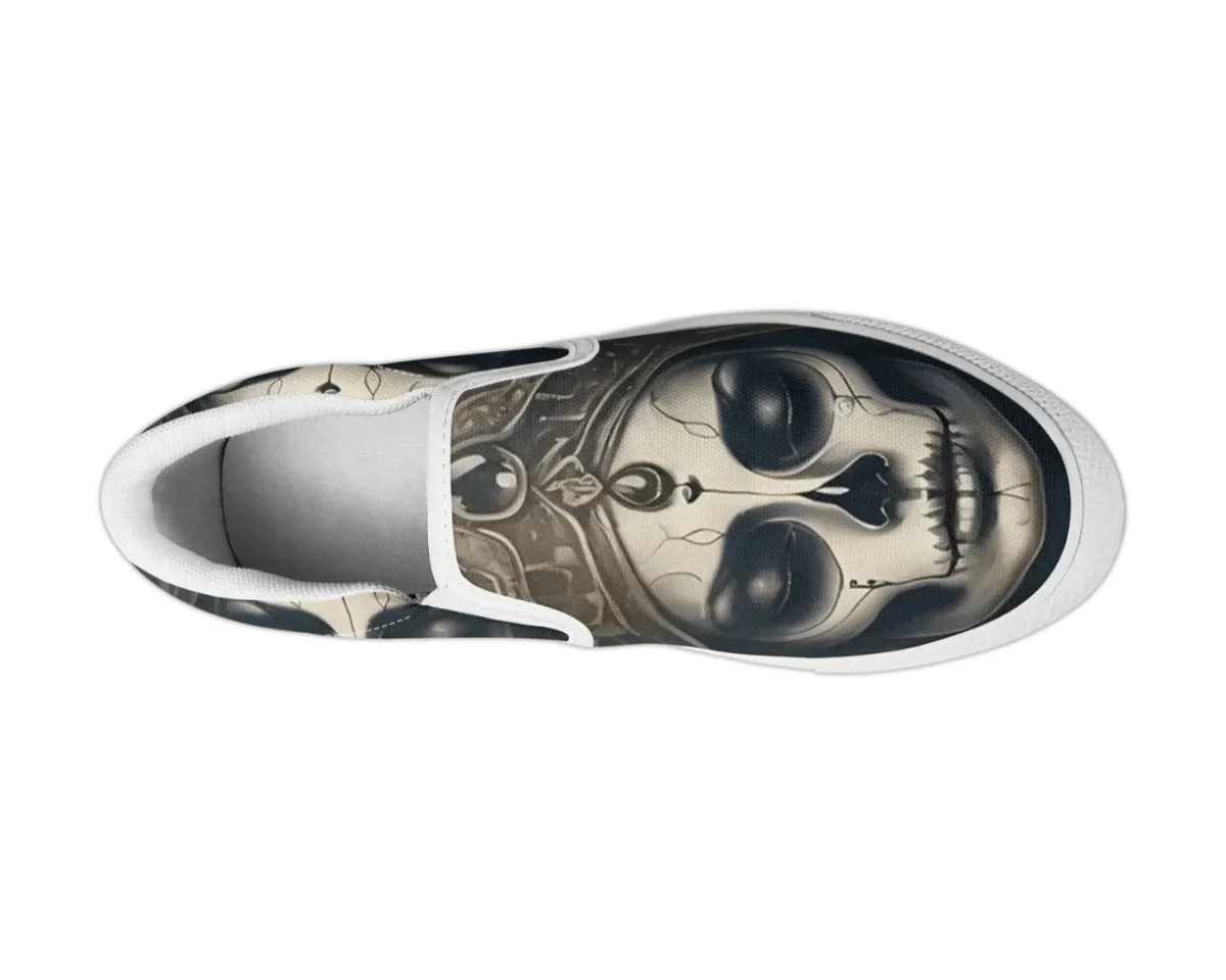 Vintage Mummy Slip Ons