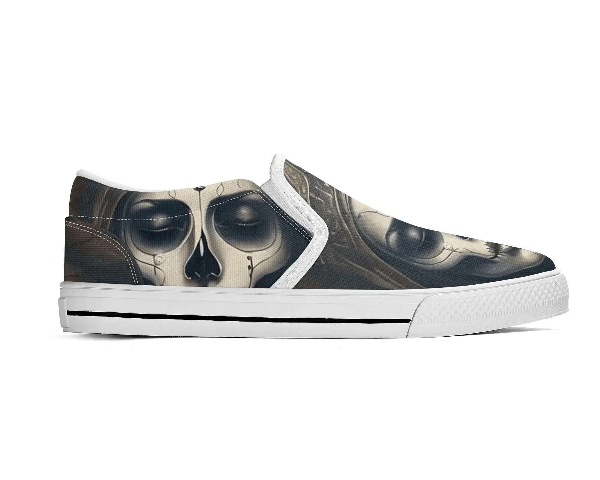 Vintage Mummy Slip Ons