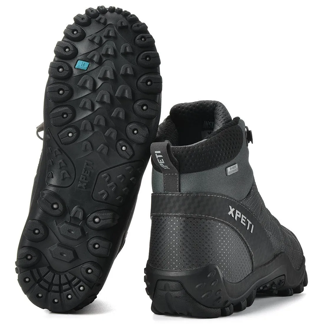 XPETI Men's Crest Thermo Waterproof Hiking Winter Boots