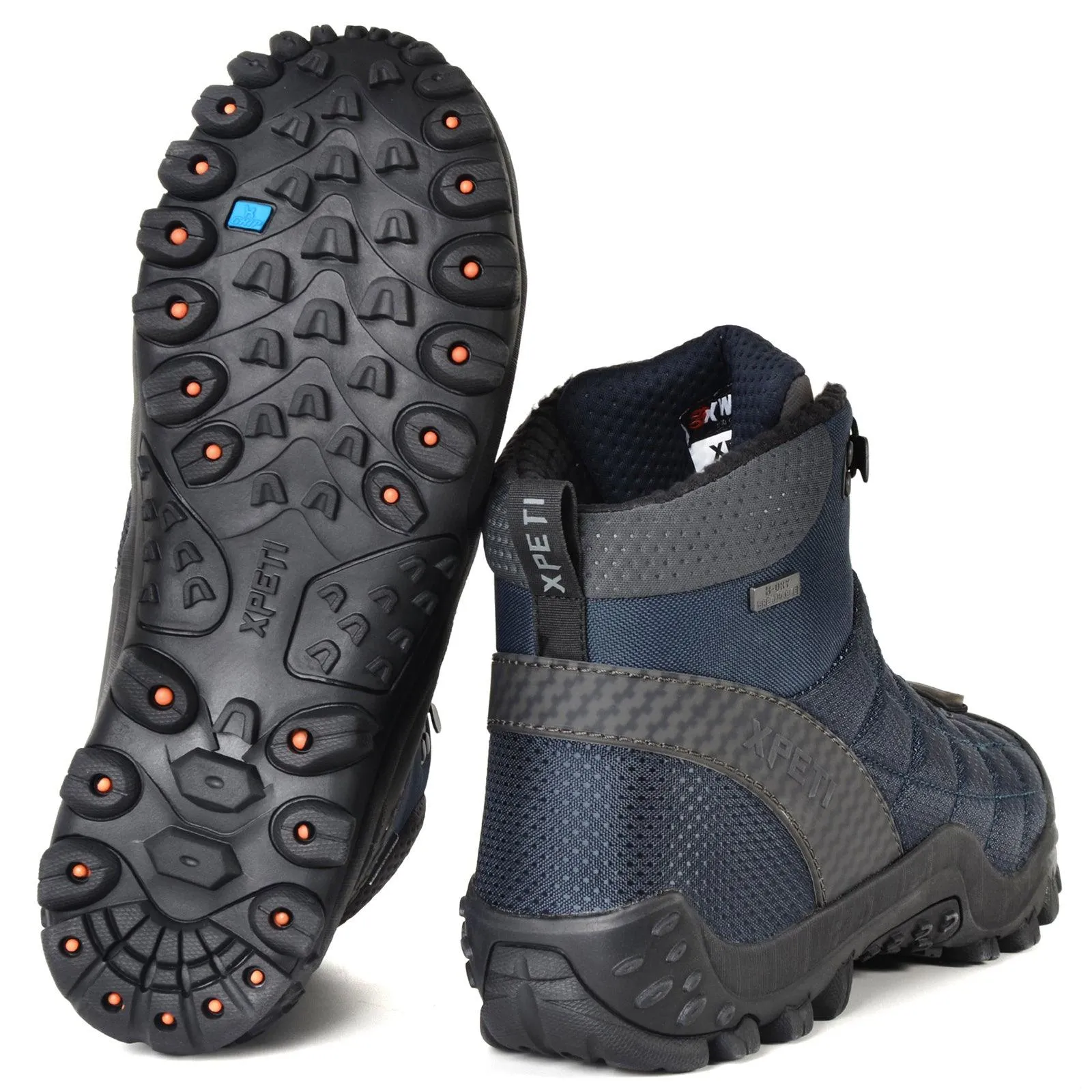 XPETI Men's Crest Thermo Waterproof Hiking Winter Boots